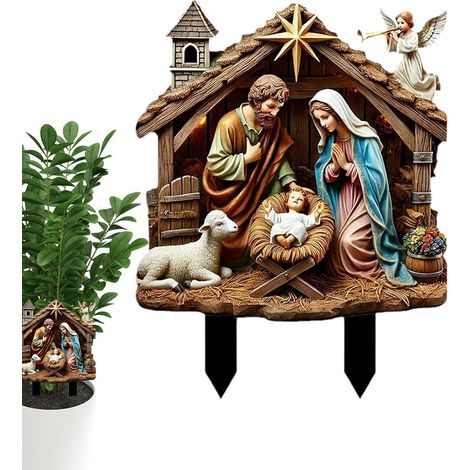 Erdspieße für den Garten der Geburt Gartenpfahl aus Acryl