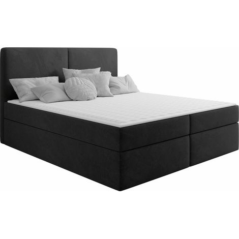 Cama continental Zanesville 100, Manila 18, Continental, Doble, 160x200, Tapiz, Somieres, 162x209x115cm