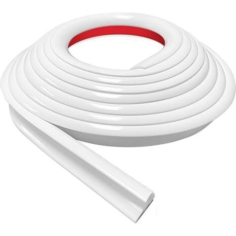 1 Bande de gouttière PVC,forme J,hauteur 1,27 cm,longueur 3 m,pour camping-car,caravane,remorque