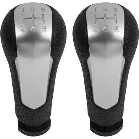 Due snodi sferici (argento) per cambio a 5 marce, compatibili con i modelli Chevrolet Spark dal 2011 al 2016. (1/4)