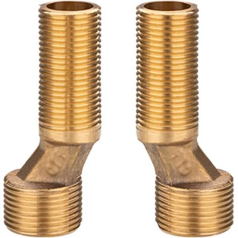 Raccord Mâle 1/2 3/4, Laiton, Bras Pivotant Réglable, Réducteur, Excentré Mitigeur Bain Douche, Or A (1/3)