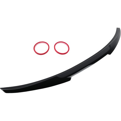 Trunk Spoiler Wing Lip for BMW 5 Series F10 2010-2016 Painted Finish Gloss Black (1/5)
