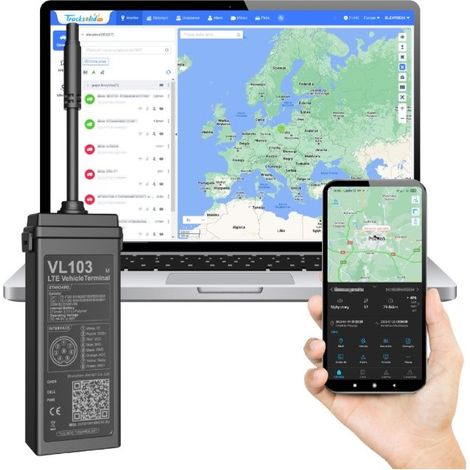 LOCALIZADOR GPS 4G RASTREADOR Micrófono, Bloqueo Remoto SERVIDOR GRATIS (1/5)