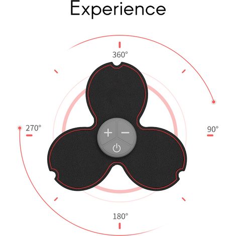Stimulateur de massage cervical, mini masseur électrique portable pour soulager les douleurs au cou, au dos, aux épaules, aux pieds et aux jambes