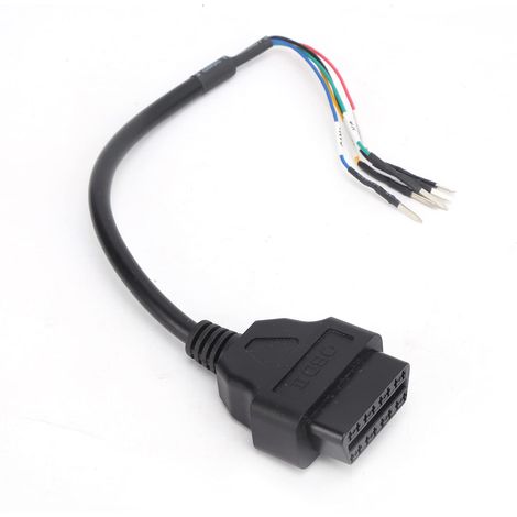 Adaptateur De Test Câble 16PIN ABS Connecteur Universel Pour Automobile Moto OBD ODB2 Câble De Câblage Test Fil Prise Câbles (1/5)