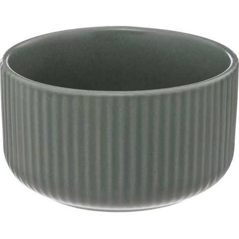 Ciotola in ceramica Cotele 420ml verde dalle linee eleganti