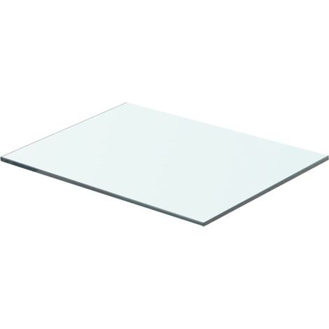 Panneau pour étagère Verre transparent 40x25 (1/2)