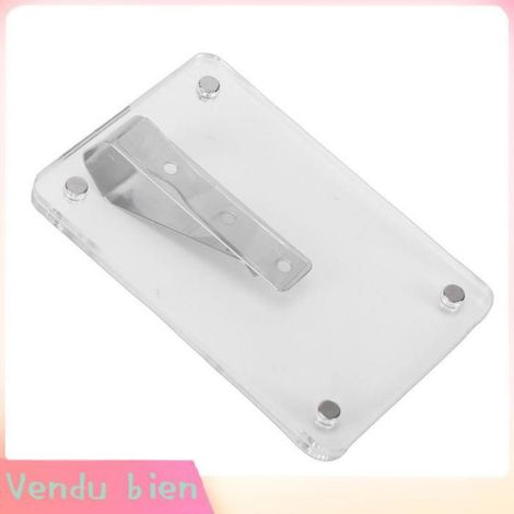 Porte-photo - Acrylique - Pour Pare-soleil Voiture - Universel SUV Camion Berline - 4 Pièces (1/4)