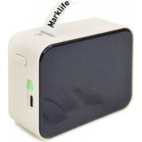 Étiqueteuse Bluetooth, mini-imprimante d'étiquettes autocollantes P15, connexion à l'application, compatible iOS et Android, idéale pour la maison, le bureau et l'école (beige) - Crezuo (1/4)
