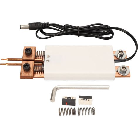 Stylo de soudure par points professionnel, alimentation 4‑12V, automatique avec gâchette, usage domestique et industriel, blanc. (1/5)