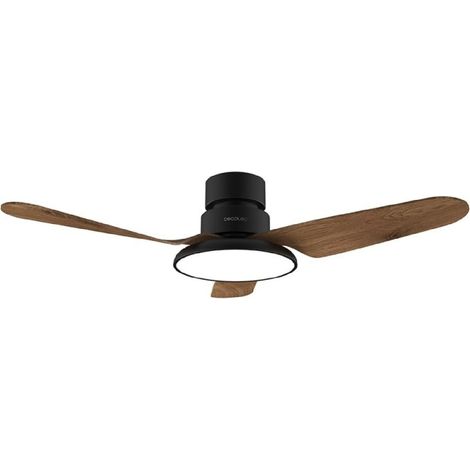 Cecotec Ventilador de techo con luz EnergySilence Aero 5200 Light DarkWood Cecotec (1/4)