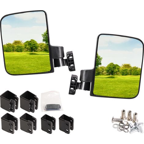 Rétroviseur universal for Golf, version moulée par injection, compatible with the models Club car, EZGO, YAMAHA et al. (1/4)