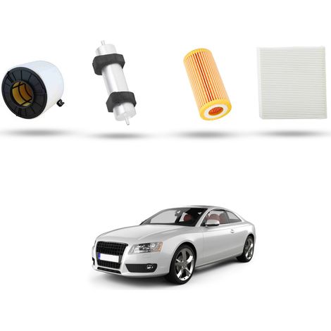 Kit Tagliando 4 filtri compatibile con Audi A5 (F53,F5P,F5A,F5F) 3.0 tdi 160kw dal 2016 (1/5)