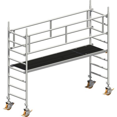 Layher Rollgerüst Uni Standard 3,20m AH (DIN EN 1004:2004) (1/4)