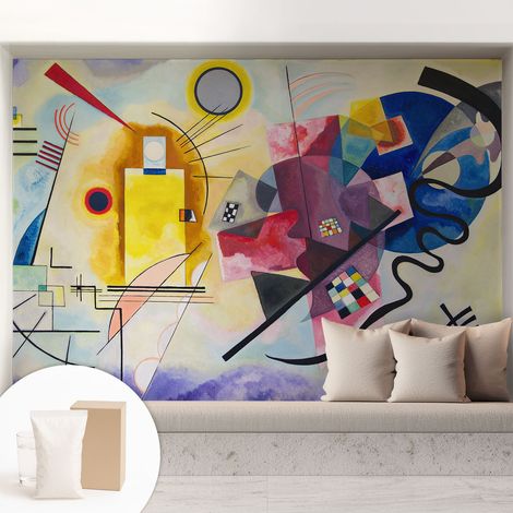 Carta Da Parati - Murale Alla Moda Decorazione - Camera Da Letto - Con Colla Gratuita Astrazione colorata 208x146 cm (1/5)