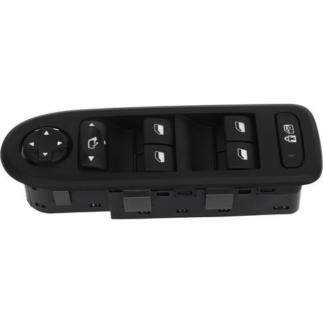 Elektrischer Fensterheberschalter, schnelle und präzise Steuerung, Hauptfensterheberknopf, Ersatzteil für PEUGEOT 308 I 508 (1/4)