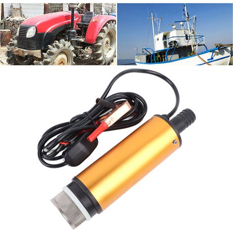 (Exclusivité Chili) Petite pompe à huile électrique auto-amorçante pour carburant diesel, pompe à huile, pistolet à carburant, extracteur d'huile, pompe à eau (1/5)