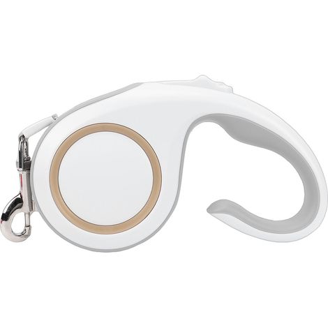 Laisse rétractable pour animaux de compagnie, poignée confortable et sûre, corde de Traction télescopique automatique Durable de 5m pour chiens pour la marche (1/5)