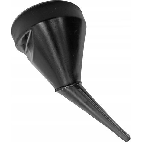 Universeller, geneigter Kunststofftrichter für flüssige Kraftstoffe und Benzin, 14 cm (1/2)