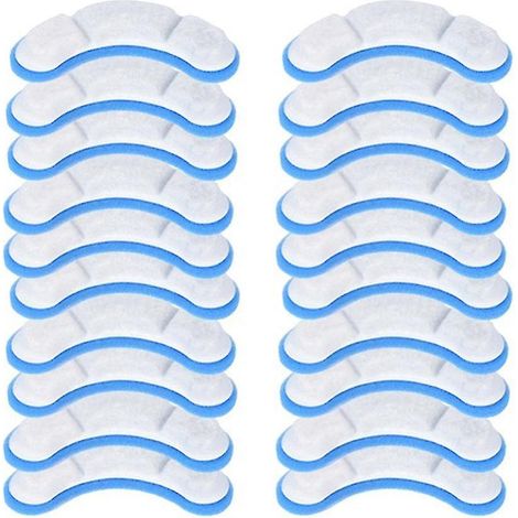Lot de 20 filtres de rechange pour fontaine à eau pour animaux de compagnie, pour filtre à charbon actif Wf050/wf060, pour Pet Auto Dr (1/3)