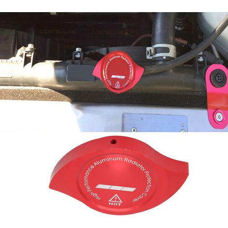 Cache-radiateur Honda (rouge) (1/5)
