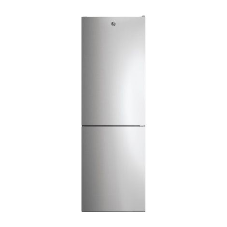 Réfrigérateur combiné Hoover HOCE3T618ES 341L No Frost argent (1/5)