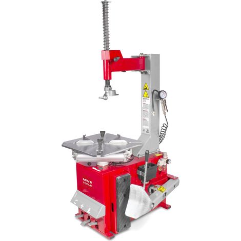 Mw Tools – Démonte-pneus pneumatique 230V pour jantes de 10 à 24 pouces – Serrage interne/externe – Épaisseur pneu jusqu'à 355mm – BT100M (1/3)