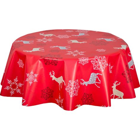 Nappe en toile cirée ronde RENNES (1/2)