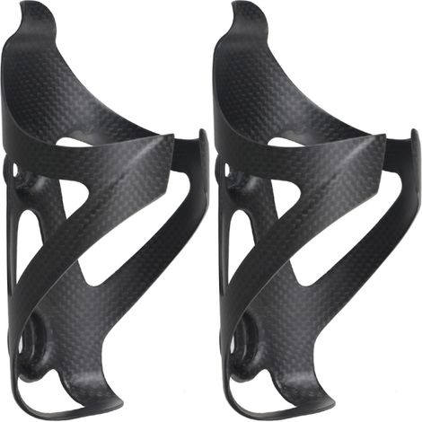 Beyamis Porte-bidon de vélo ultra-léger en fibre de carbone UD 3K (1/5)