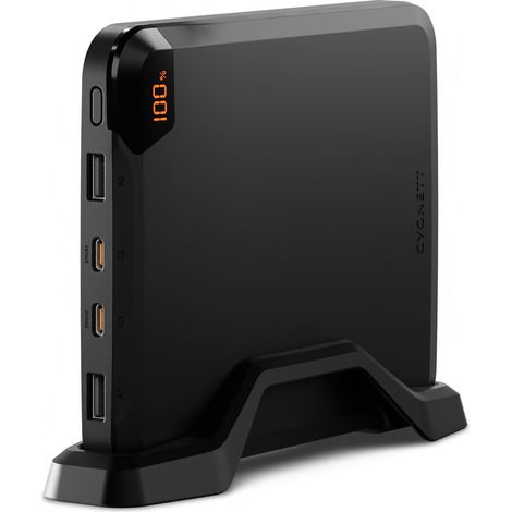 Cygnett CY5128PBCHE batteria portatile Polimeri di litio (LiPo) 25000 mAh Nero