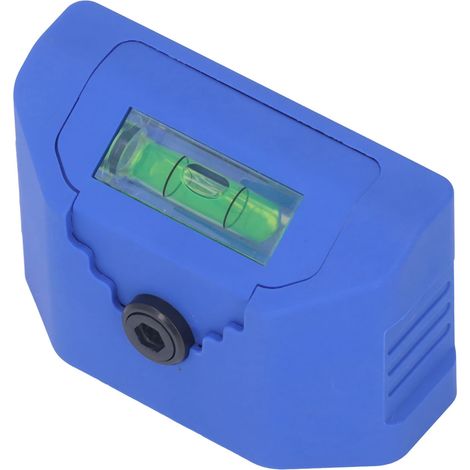 Niveau laser ligne croisée verticale mini outil mesure multifonction marqueur meuble ABS bleu (1/5)