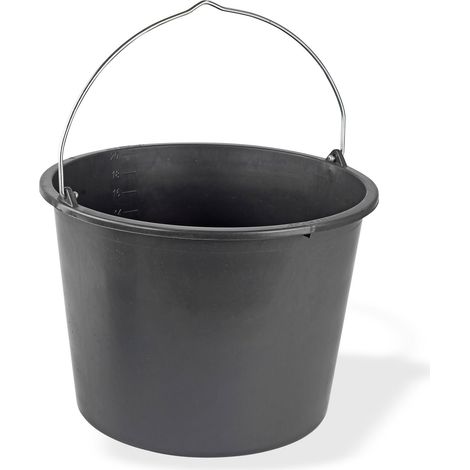 Baueimer Mörteleimer Zementeimer Mörtelkübel Eimer 20 Liter aus Kunststoff (1/2)