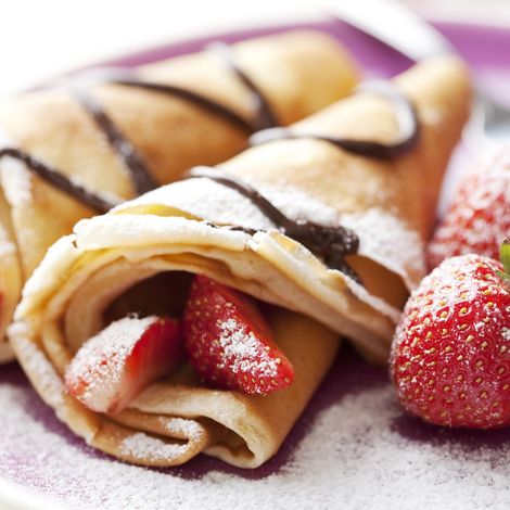 Poêle à crêpes en aluminium moulé compatible tous feux (1/4)