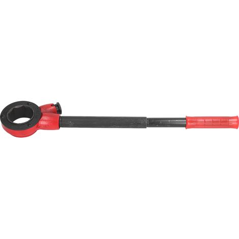 Kit de filetage de tuyaux manuel à 4 têtes type 62B, kit d'outils de filetage de tuyaux multi-départs, kit de filetage de tuyaux à cliquet avec boîte de rangement. (1/5)