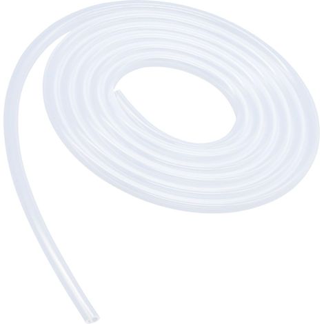 Tuyau flexible en silicone transparent pour transfert de pompe, aquarium - Diamètre intérieur : 3 mm x 5 mm - Diamètre extérieur : 4,5 m (1/5)