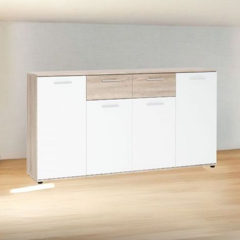 Jack Legno laminato - Quercia Sonoma / bianco