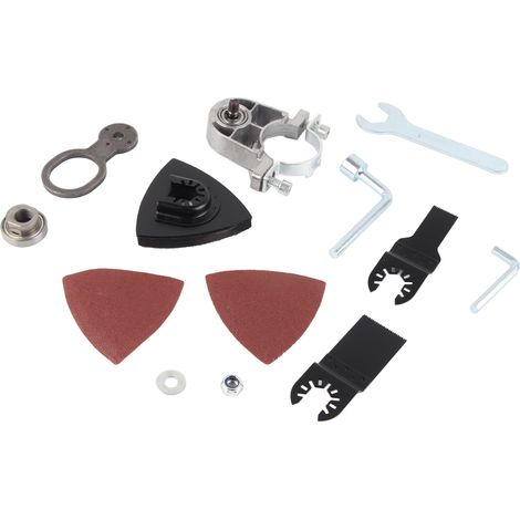 Outil oscillant multifonction pour meuleuse d'angle, haute dureté, adaptateur, kit d'accessoires pour meuleuse d'angle professionnelle (1/5)