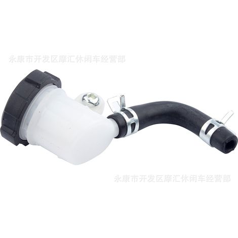Accessoires pour motos, scooters, véhicules tout-terrain légers, quads et buggies de plage : pompe de frein, maître-cylindre, réservoir de liquide de frein, durite de frein. (1/4)