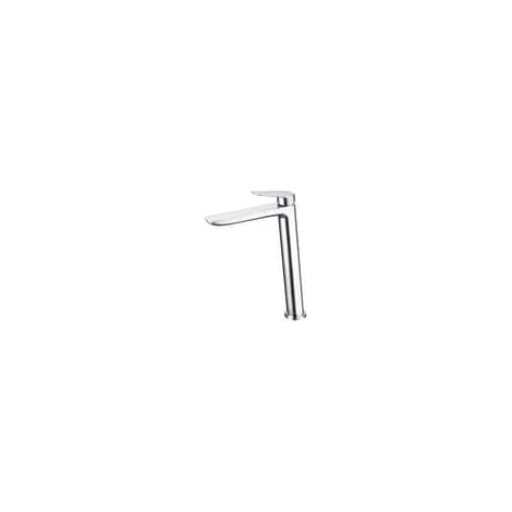 NOLUXA Robinet de lavabo à bec haut Robinet de salle de bain mélangeur d’eau chaude et froide Robinet de lavabo à poser (1/2)