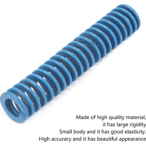 1 Unité Ressort Spirale Acier Bleu Grande Précision pour Matrice Emboutissage Métal 25mm(TL2560mm) (1/5)