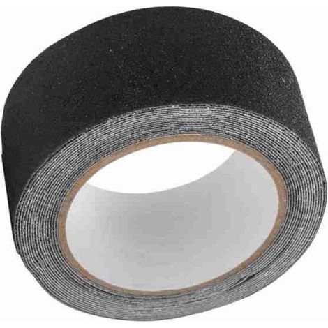 1 Ruban antidérapant 5M x 5cm PVC,Sable de silice,Résistant à l'eau et à l'usure,Adhésif fort pour escalier,piscine,sol,jardin (1/5)