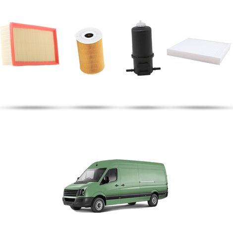 Kit tagliando 4 filtri compatibile con Vw Crafter (2E,2F) 2.0 TDI 103kw Dal 2015 (1/5)