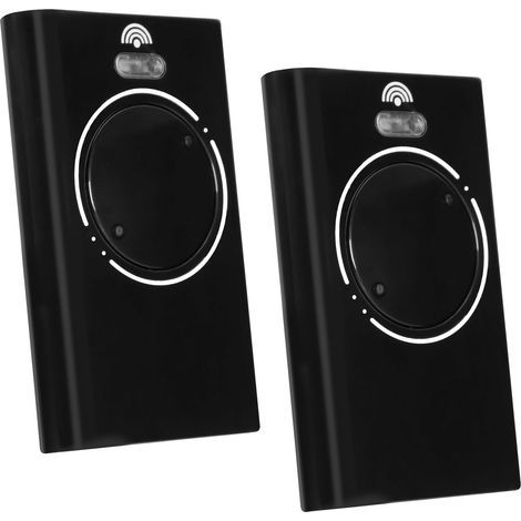 Set mit 3 Universalfernbedienungen, Festcode, mit einer Frequenz von 433,92 MHz, für automatische Tore (1/5)