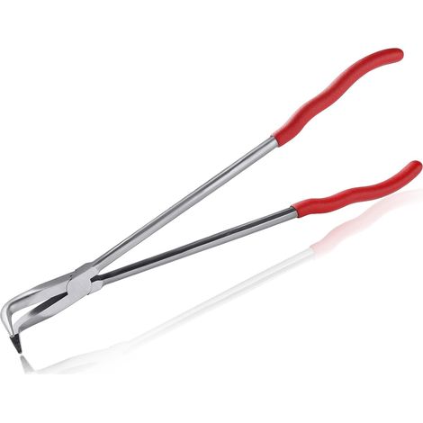 15-Inch 90 Degree Needle Nose Pince à bec extra long Pince à bec courbé Pince à bec long d'angle Pince à bec long Pince à bec courbé Pince à bec long Pince à bec long Pince à bec long Pince (1/5)