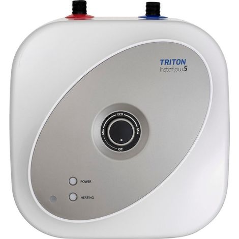Triton Instaflow 1.5kW Stored Hot Water Heater Under Sink White SPINSF500S (1/5)
