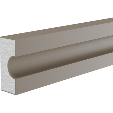 Bande de rustication en polystyrène – D9ML250 — barre de 1,5 m (1/2)