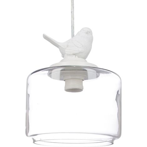 Lampe de plafond design originale décorative 30 x 30 x 30 cm en verre transparent (1/5)