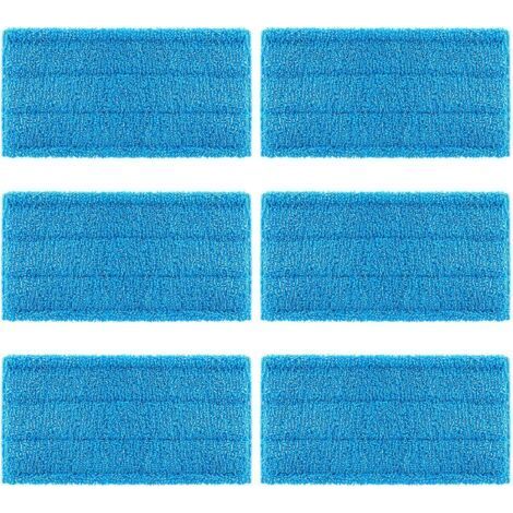 4 Reusable Wipes for swiffer wetjet Mop Replacement wetjet Mop Spray Machine Washable (4) (1/5)