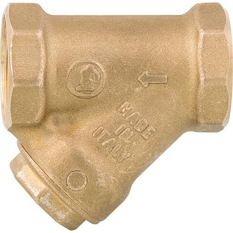 Collecteur d'impureté laiton avec aimant, DN20 (3/4") (1/2)