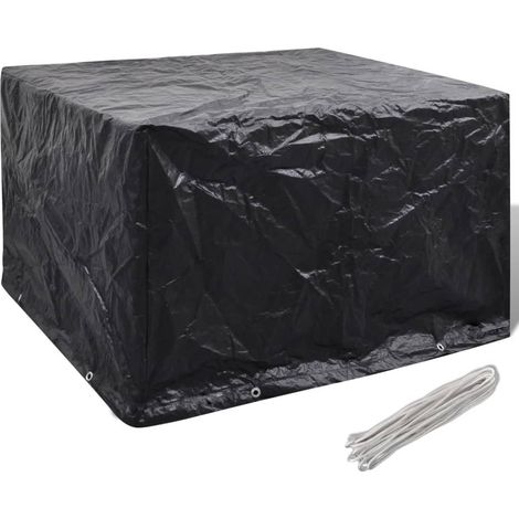 Garden Furniture Cover 8 Eyelets 135 x 135 x 90 cm vidaXL